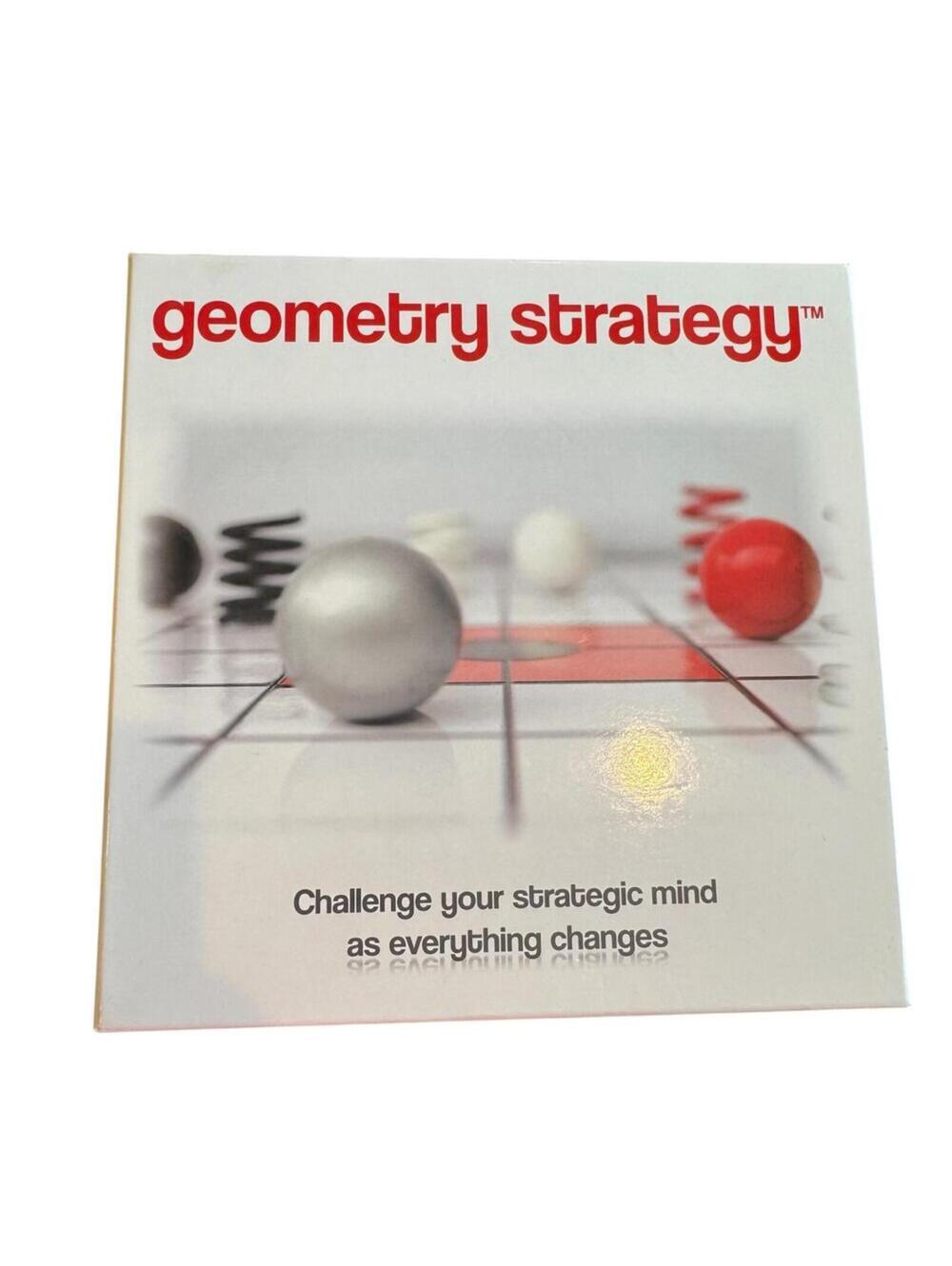 New Geometry Strategy board game Math ages 12+ brain mind 2-4 players School